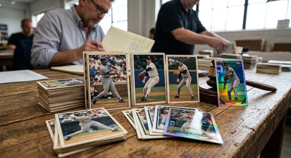 MLB trading card boxes and auction listings for CardLines breaks 1177 to 1180 scheduled for Monday, June 22