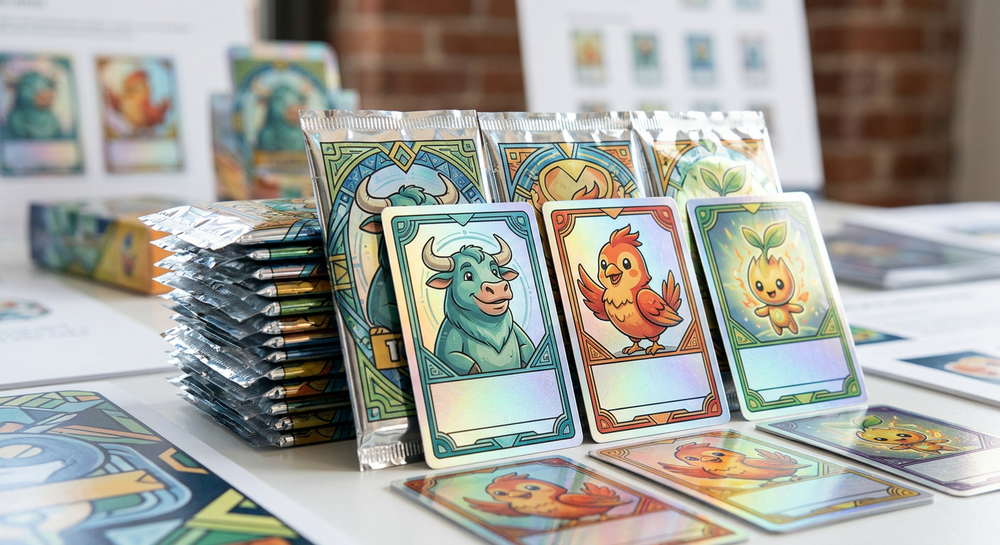 Topps Chrome VeeFriends 2026 trading card product graphic with VeeFriends character artwork